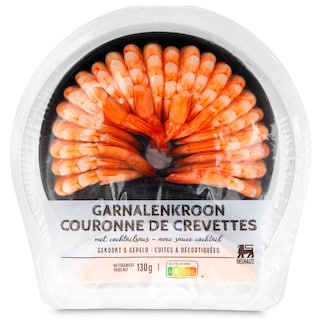 Delhaize | Garnalenkroon | Gekookt | Cocktailsaus 
