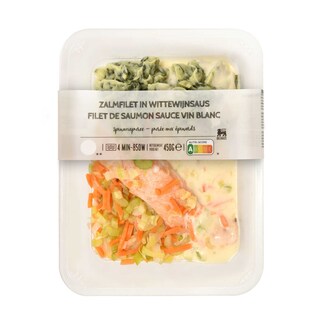 Delhaize | Zalm | Filet | Wijnsaus 