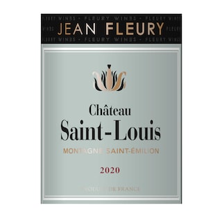 Jean Fleury | Chateau Saint Louis | Montagne Saint-Émilion | 2020 75 cl