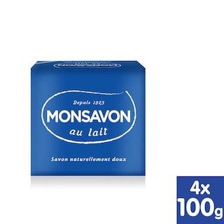 Monsavon | Savon | Original | 4x100 g 