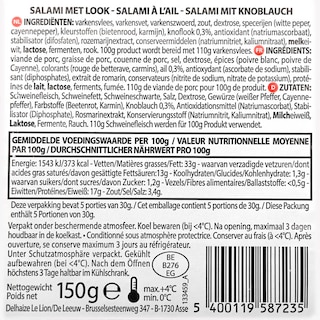 Delhaize | Salami | look 150 gr