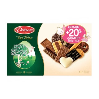 Delacre | Tea Time | Biscuits | Tea Time | +20% gratuit 