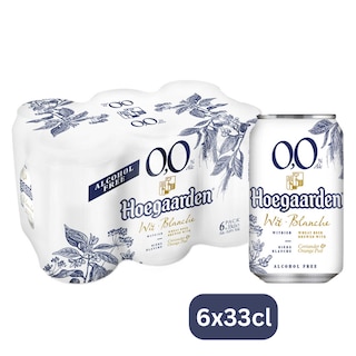 Hoegaarden | Witbier | Alcoholvrij | 0% alc | Blik 