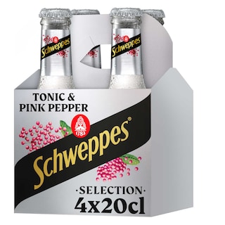 Schweppes | 4x20cl | Tonic & pink pepper 