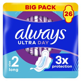 Always | Ultra | Verbanden | Ultra Long+ | Prot 26 st