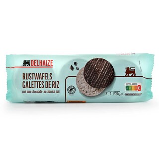 Delhaize | Rijstwafels | Pure chocolade 150 gr