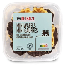 Delhaize | Wafels | Zacht | Chocolade 200 gr