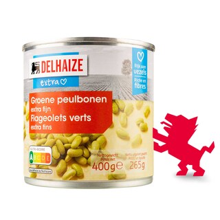 Delhaize | Peulbonen | Groen 265 gr
