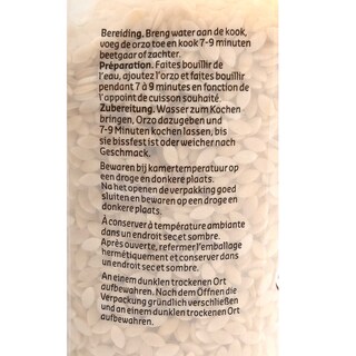 Delhaize | Orzo | Bio 