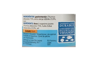 Delhaize | Tonijn | Olijfolie 150 gr