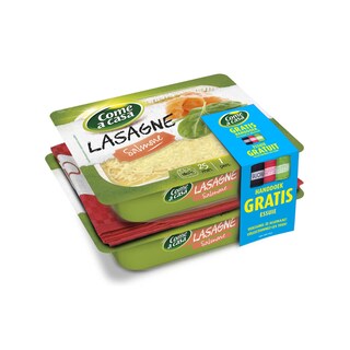 Come A Casa | Lasagne | Zalm | + handdoek 
