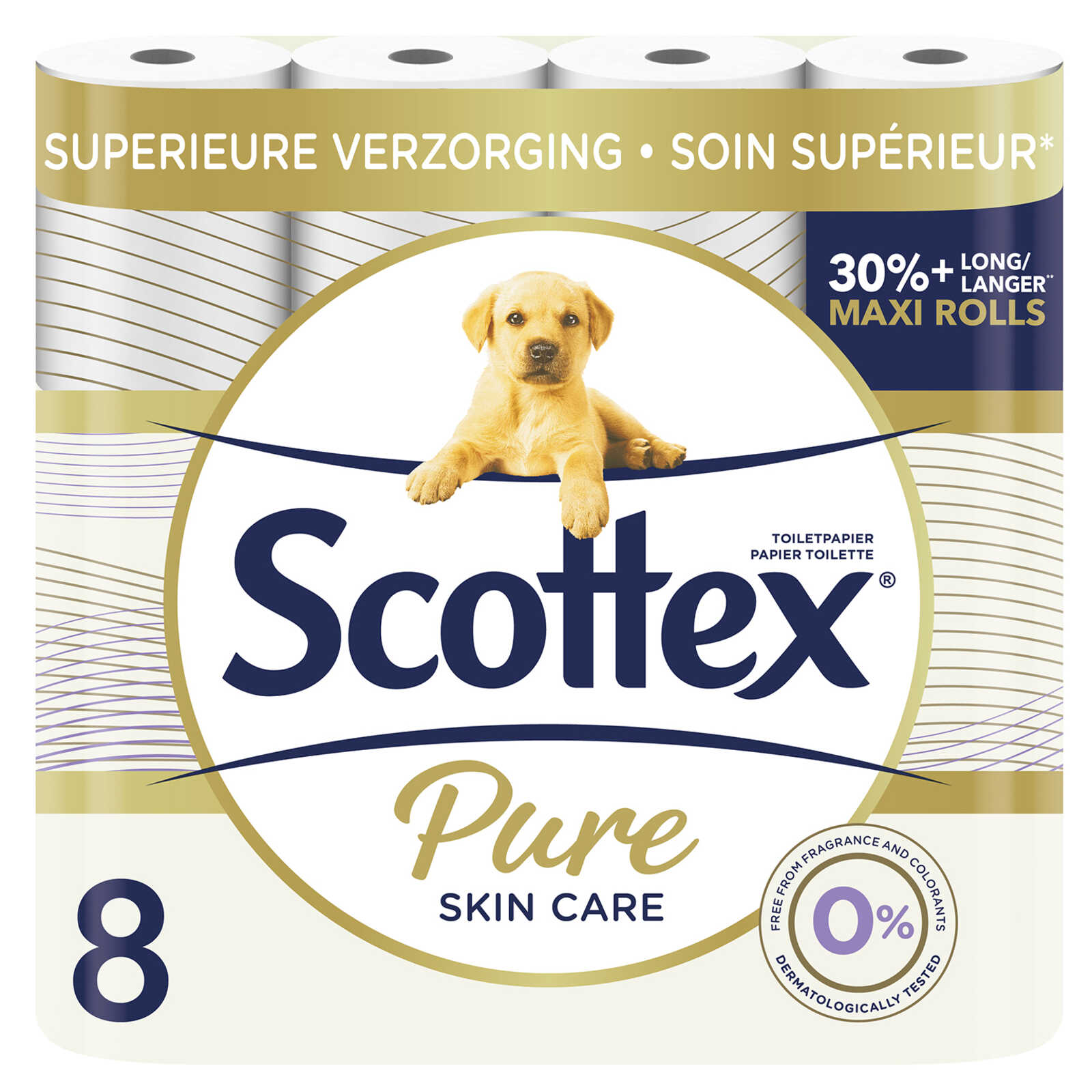 Scottex Toiletpapier | Pure | 3 Lagen | Eco