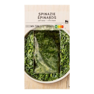 Delhaize | Romige spinazie 
