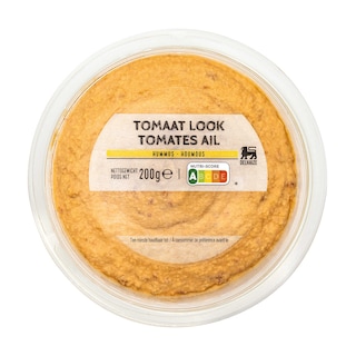 Hummus Look Tomaten