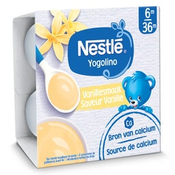 Nestlé | Yogolino | Melkdessert | Vanille | Baby | 6 maanden 4 x 100 gr