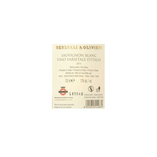 Italie - Italië | Friuli - Alto Adige | Berselli & Gerbino Signature Sauvignon 15 Wit 