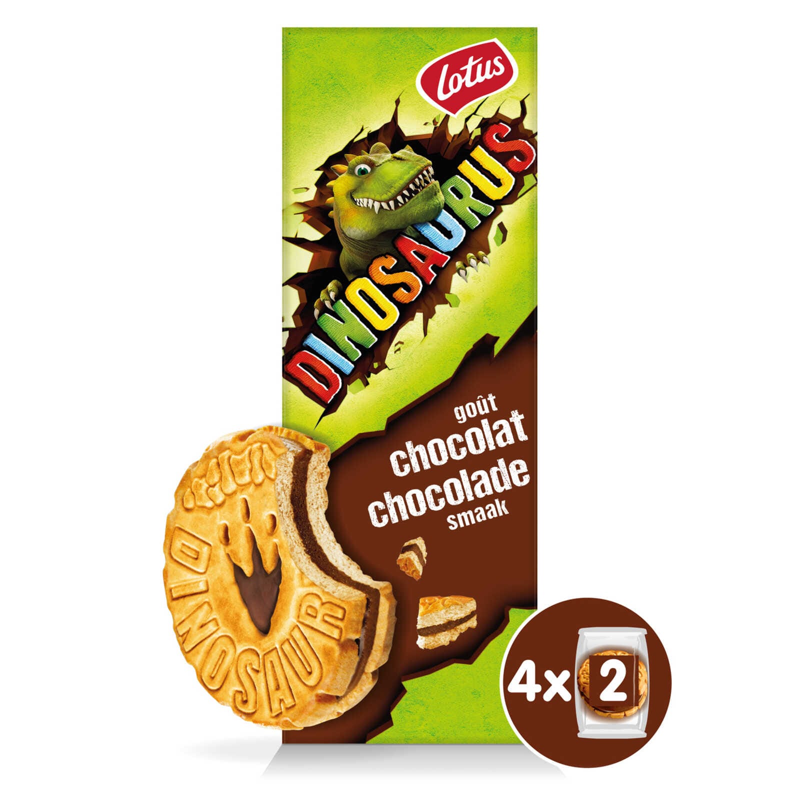 Lotus Koek | Gevuld | Chocolade | Snack pack