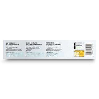 Delhaize | Diepvrieszak | 3L | Zip | 30st 30 st