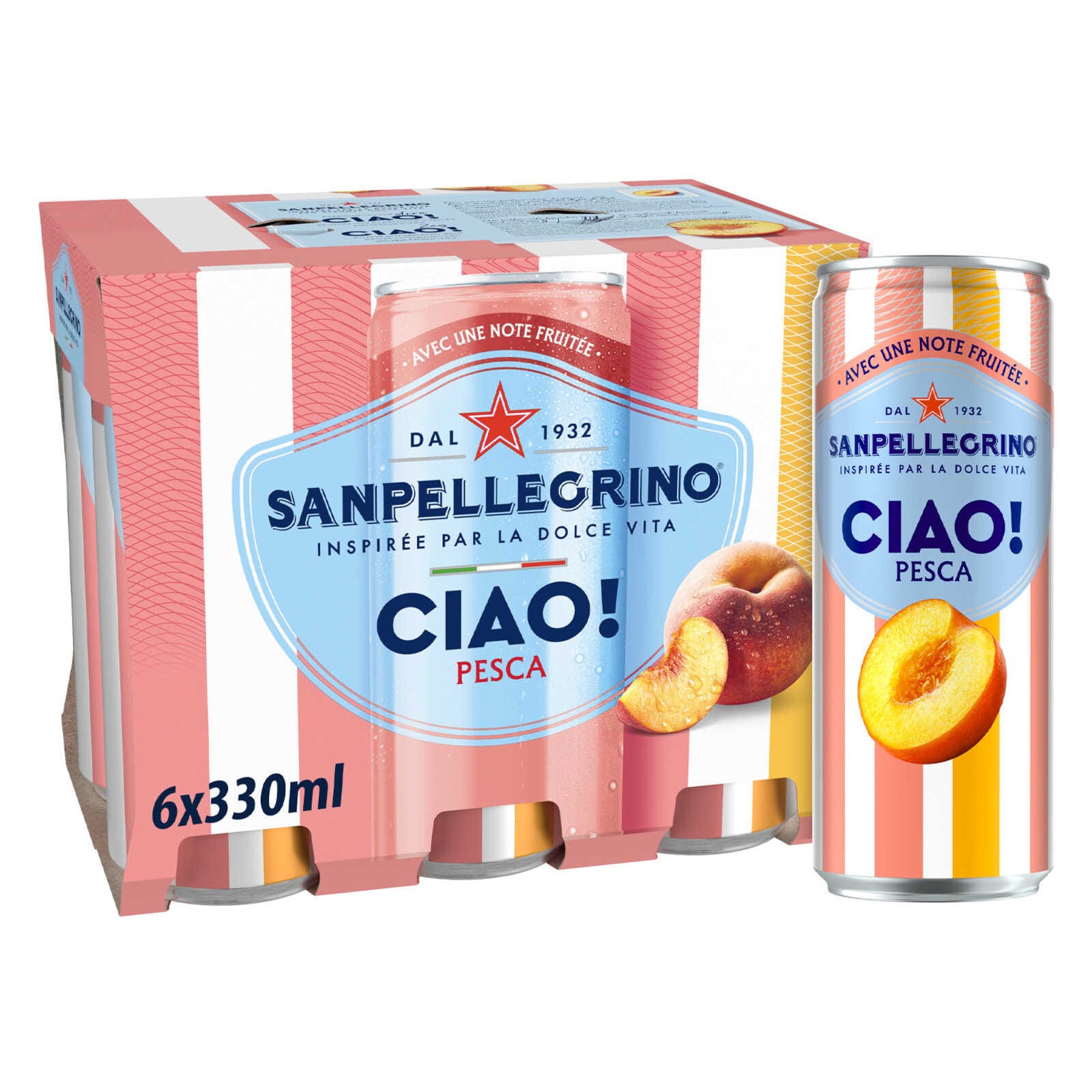 San Pellegrino Ciao | Perzik