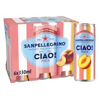 San Pellegrino | Ciao | Perzik 