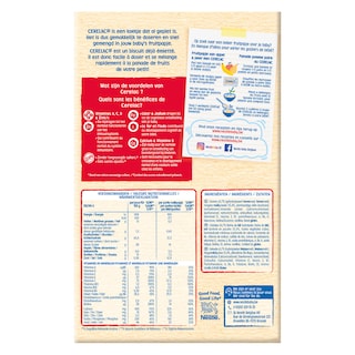 Nestlé | Cerelac | Koekjesmeel | Baby | 4 maanden | Maxi pack 
