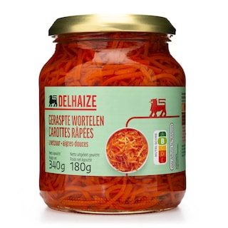 Delhaize | Carottes | Râpées 180 gr