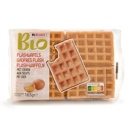 Delhaize | Bio | Gaufres aux oeufs | Bio 