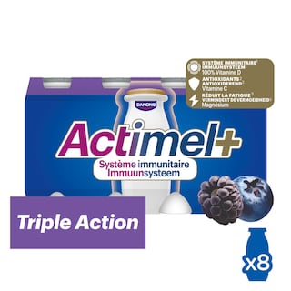 Actimel | Yaourt à boire | Mûres | Myrtilles 