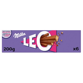 Milka | Léo | Koekjes | Chocolade | Wafeltjes | 6 Repen 