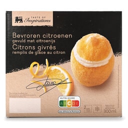 Taste of Inspirations | Citrons Givrés | Avec glace citron 2 x 7,5 cl