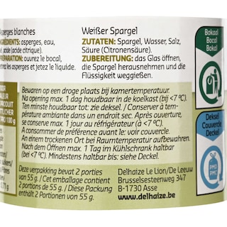 Delhaize | Asperges | Witte 