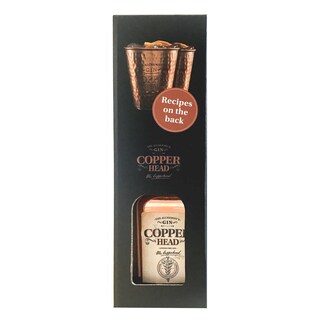Copperhead | Gin | 50cl | Cups Giftbox 