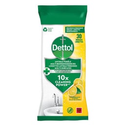Dettol | 30 Doekjes Oppervlakken | Citroen 