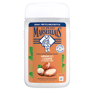 Le Petit Marseillais | Gel doouche | Argan et beurre de karité 