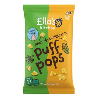 Ella's Kitchen | Soufflé de mais | Mais Petits pois | 10M | Bio 