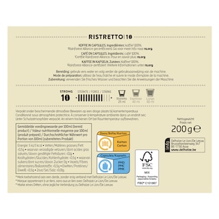 Delhaize | Koffie | Caps | Ristretto 10 