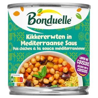 Bonduelle | Pois | Chiches | Méditerranéen 