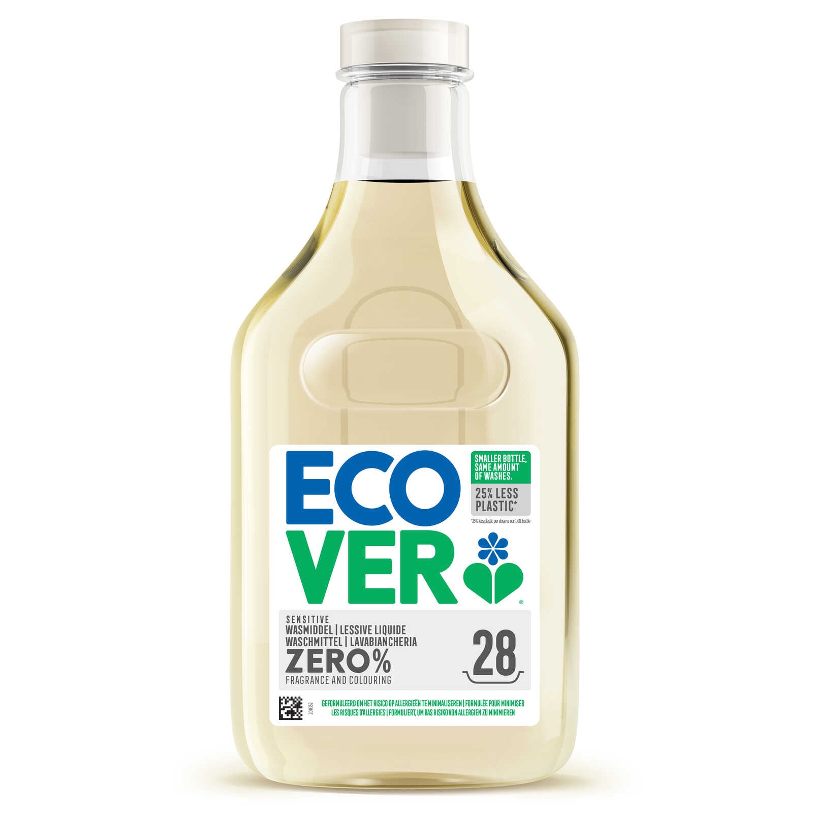 Ecover Wasmiddel | Vloeibaar | Zero | 1L