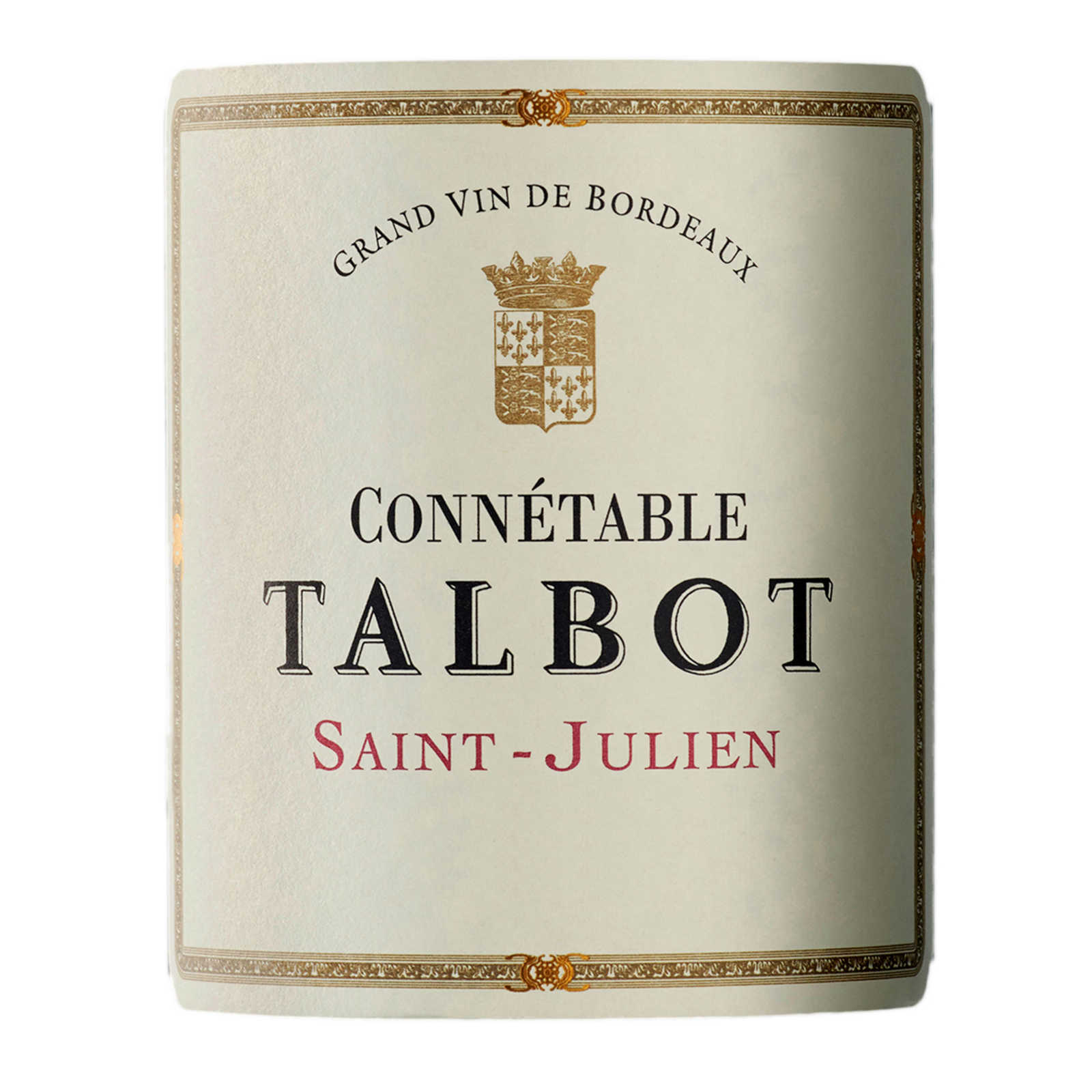 France - Frankrijk | Bordeaux Saint Julien | Connetab Talbot Houten Kist 2019 Rood 