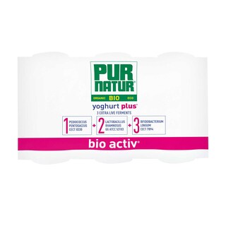 Pur Natur | Yaourt | Entier | Nature | Activ | Bio 