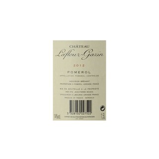 FR BORDEAUX POMEROL | CHATEAU LAFLEUR GAZIN 2012 