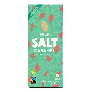Oxfam | Melkchocolade | Zout karamel | fairtrade | bio 