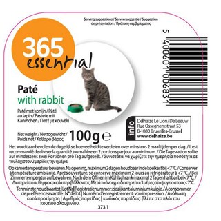 Kattenvoeding | Paté | Konijn