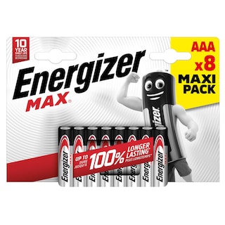 Energizer | Piles | Max | AAA | LR03 | Maxi Pack 