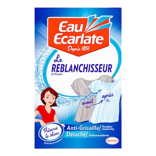Eau Ecarlate | Le reblanchisseur 