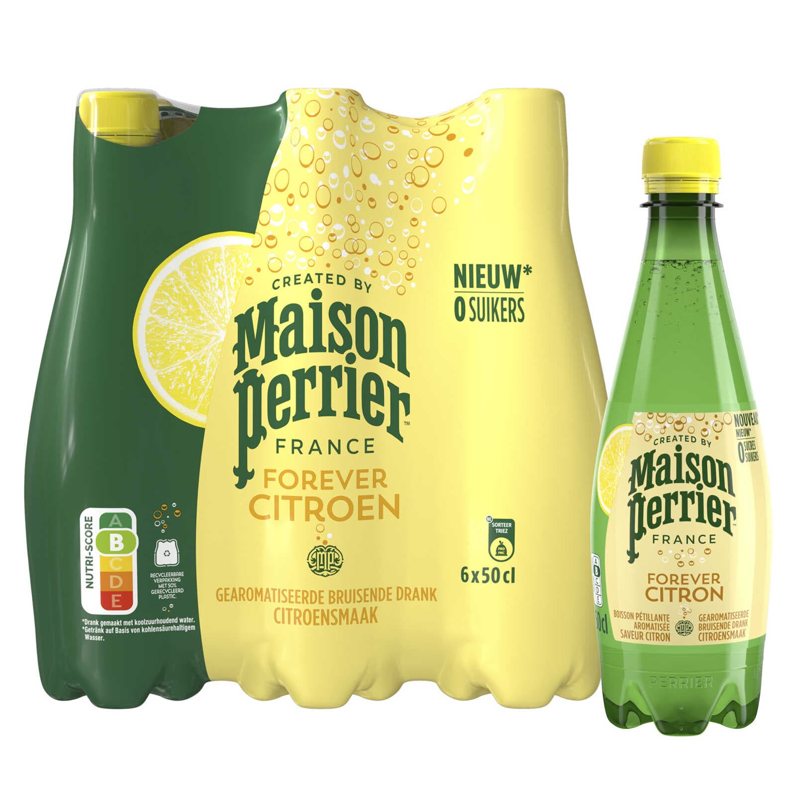 Maison Perrier Gearomatiseerd water | Bruisend | Citroen