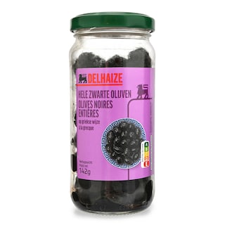 Delhaize | Olijven | Zwart | Griekse wijze 