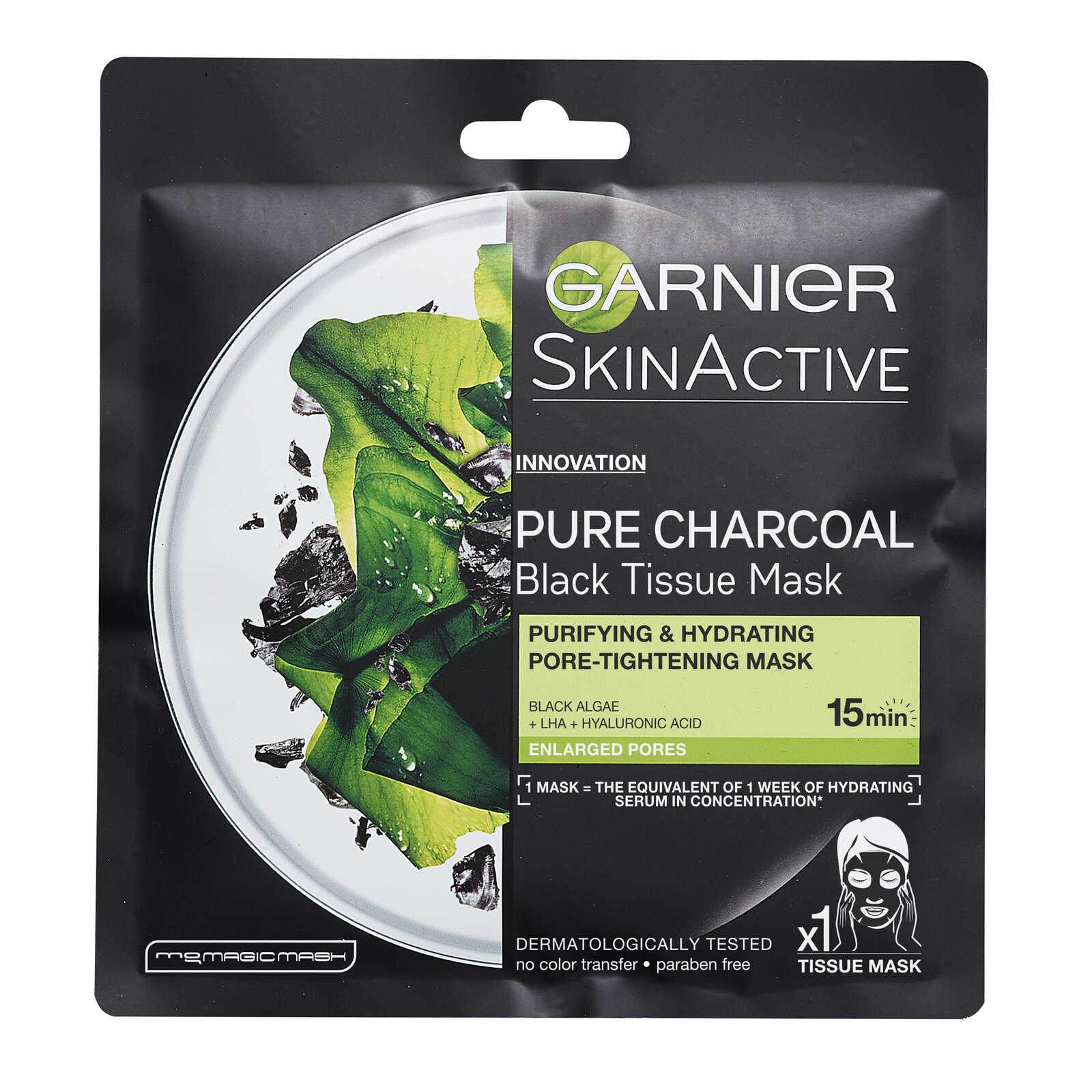 Garnier Mask | Gezicht | Charcoal black