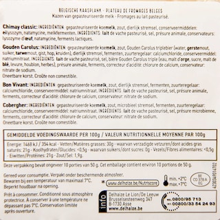 Delhaize | 4XPLATEAU FROMAGE BELGES +/- 510 gr