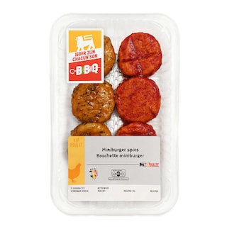 Delhaize | Burger brochette | Kip +/- 210 gr